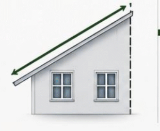 Measure roof slope