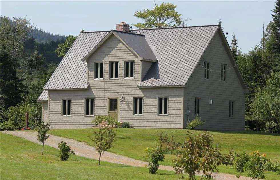 Ideal Roofing Americana exposed-fastener steel roofing panel