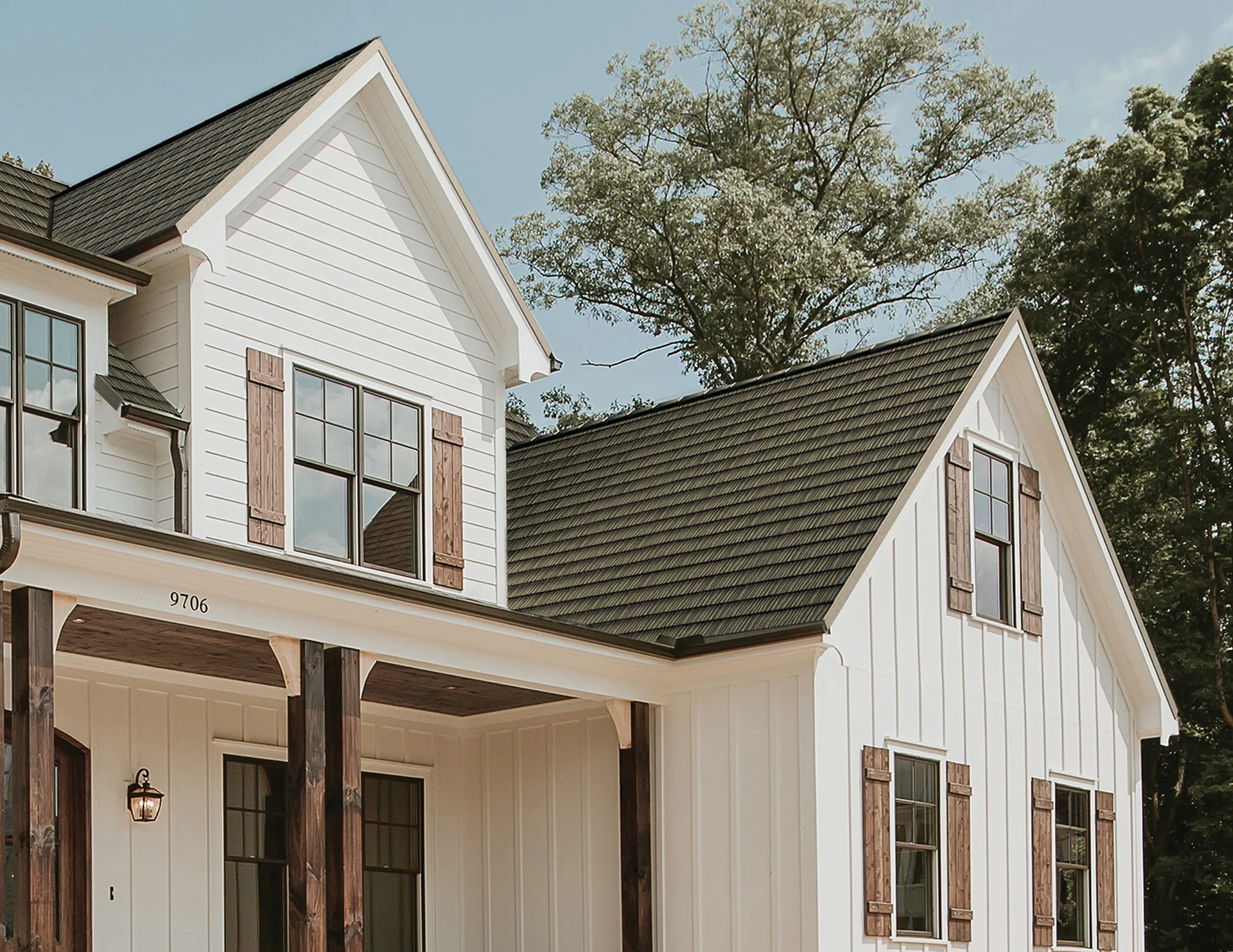 Cedar Creek Shake Vicwest metal shingle roof