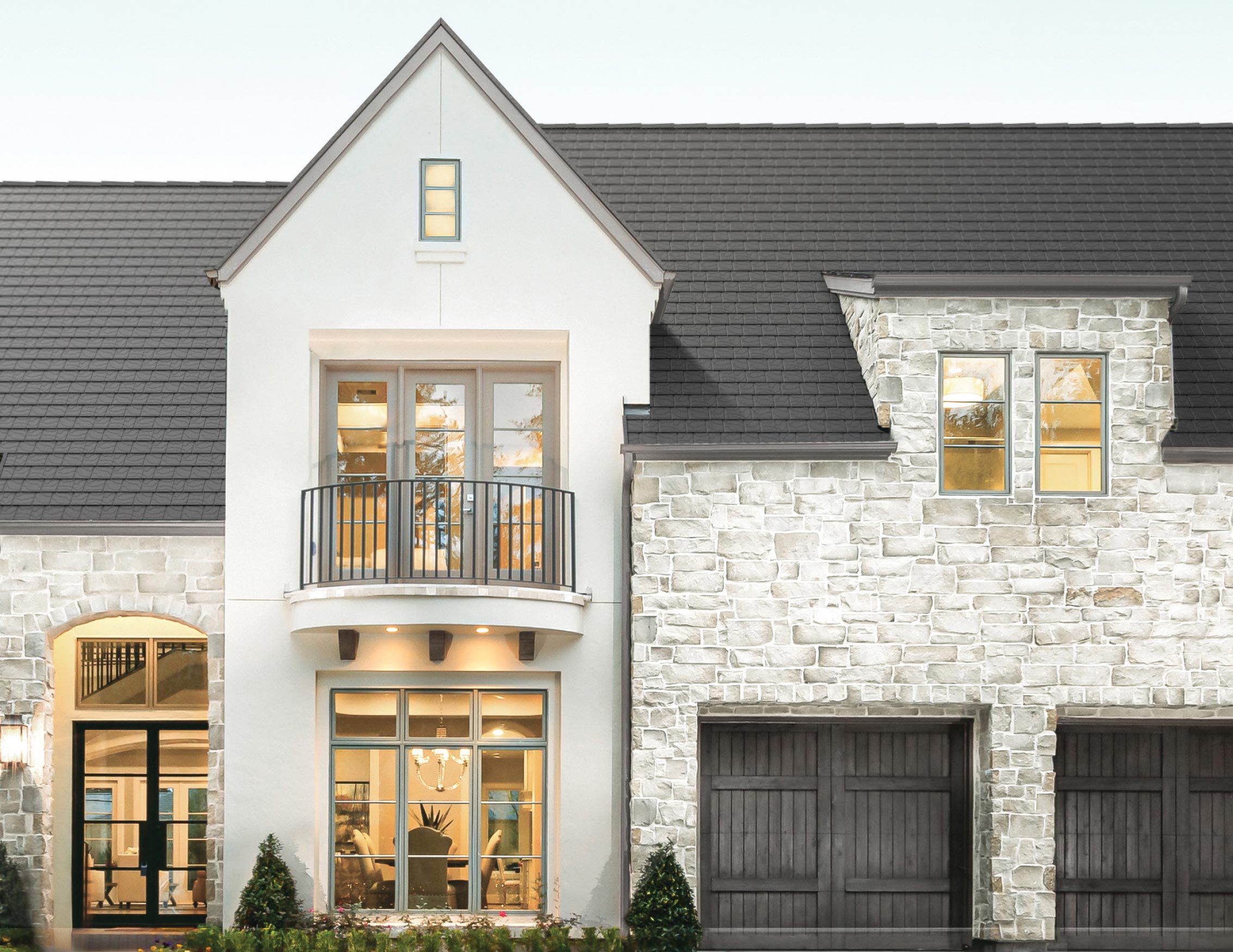 North Ridge Slate Vicwest metal shingle roof