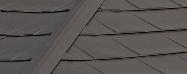 Granite Grey Ideal Wakefield Bridge metal shingle colour sample