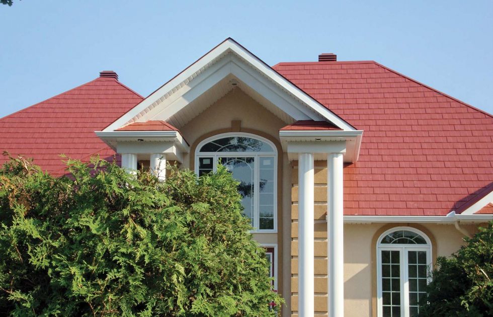 Completed Wakefield Bridge metal shingle roof in the Ottawa area